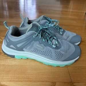 KEEN TERRADORA II Hiking Shoes VENT DRIZZLE OCEAN WAVE Sneakers Womens Size 8.5